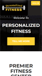 Mobile Screenshot of mypersonalizedfitness.com